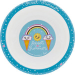 Laken Baby Food Bowl Katuki Μπολ Sweet Summer made of Melamine Light Blue YBMS