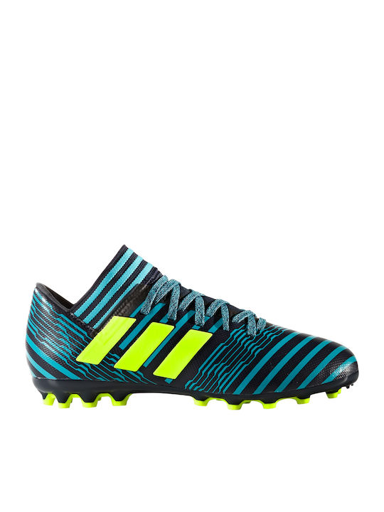Adidas Παιδικά Ποδοσφαιρικά Παπούτσια Fc 17.3 AG με Τάπες Μπλε