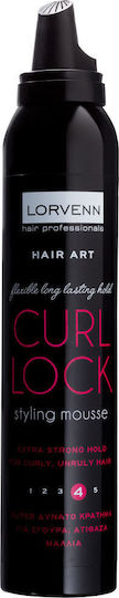 Lorvenn Curl Lock Styling Mousse 200ml