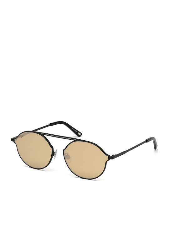 Web Men's Sunglasses with Black Metal Frame and...