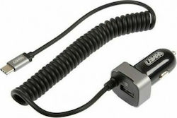 Lampa Зарядно за кола с Порт 1xUSB-A и Кабел Type-C
