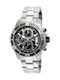 Invicta Pro Diver Men's Watch 45mm Chronograph Battery with Silver Metal Bracelet
