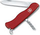 Victorinox Alpineer Schweizer Taschenmesser mit Verriegelungsmechanismus Rot