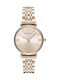 Emporio Armani Women's Watch with Pink Gold Metal Bracelet