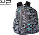 Bodypack Estampe School Bag Backpack Junior High-High School Gray