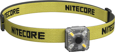 NiteCore Rechargeable Headlamp LED Waterproof IP66 with Maximum Brightness 35lm NU05 9110100821