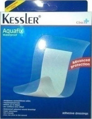 Kessler Impermeabile și Sterilizate Plasturi Autoadezivi Clinica Aquafix 10x10cm 5buc