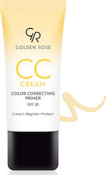 Golden Rose Primer Προσώπου σε Κρεμώδη Μορφή με 30SPF Yellow 30ml Golden Rose Primer Προσώπου σε Κρεμώδη Μορφή με 30SPF Yellow 30ml