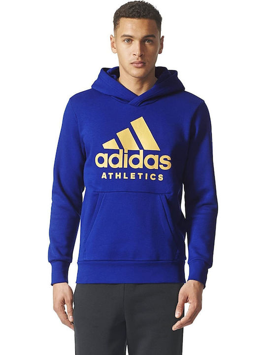 adidas Sport ID Badge of Sport Blue with Hood