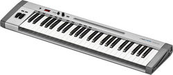 Swissonic Midi Keyboard EasyKey με 49 Πλήκτρα σε Ασημί Χρώμα