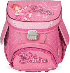 Extreme4Me Balerina Σχολική Τσάντα Πλάτης Δημοτικού σε Ροζ χρώμα Μ18 x Π18 x Υ48cm