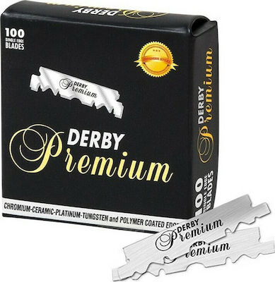 Derby Premium Pack 100 Single Edge Blades