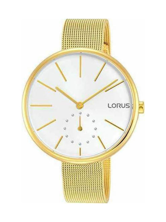 Lorus Uhr mit Gold Metallarmband RN422AX9