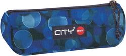 Lyc Sac City-Eclair Pencil Case Barrel with 1 Compartment Blue