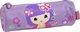 Graffiti Pencil Case Barrel with 1 Compartment Purple 14232