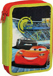 Gim Cars Movie 3 Pencil Case Full with 2 Compartments Multicolored