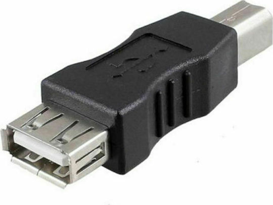 USB-B Männlich Zu USB-A Weiblich Konverter 1 Stück 17137
