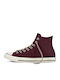 Converse Chuck Taylor All Star Coated Leather Boots Purple