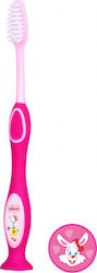 Chicco Milk Teeth Kids Toothbrush for 3+ years Pink