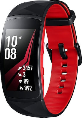 Samsung Gear Fit 2 Pro Activitate Tracker cu Monitor de Puls Roșu