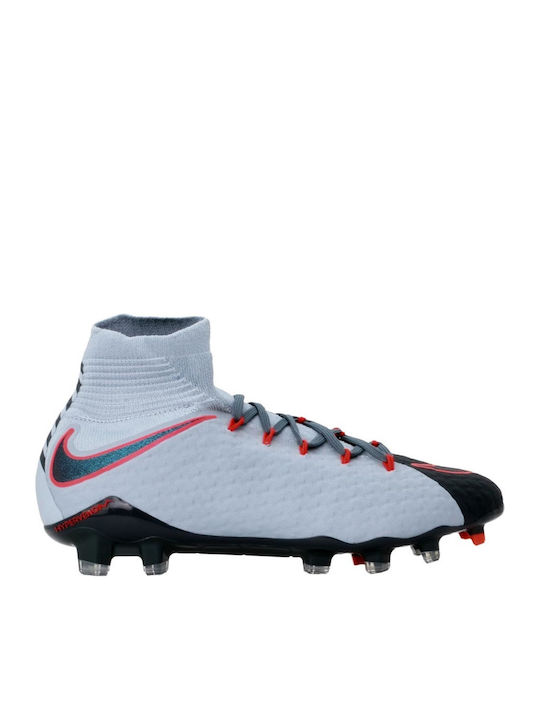 Nike Hypervenom Phatal III Dynamic Fit FG Fußballschuhe mit Stollen Graue