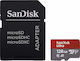 Sandisk Ultra microSDXC 128GB Klasse 10 U1 A1 UHS-I mit Adapter