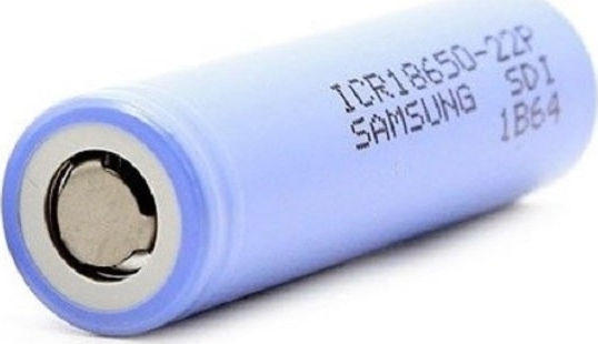Samsung ICR18650 Επαναφορτιζόμενη Μπαταρία 18650 Li-ion 2200mAh 3.6V 1τμχ