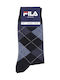 Fila Normal Classic Men's Patterned Socks Blue