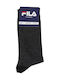 Fila Stripes Men's Solid Color Socks Black