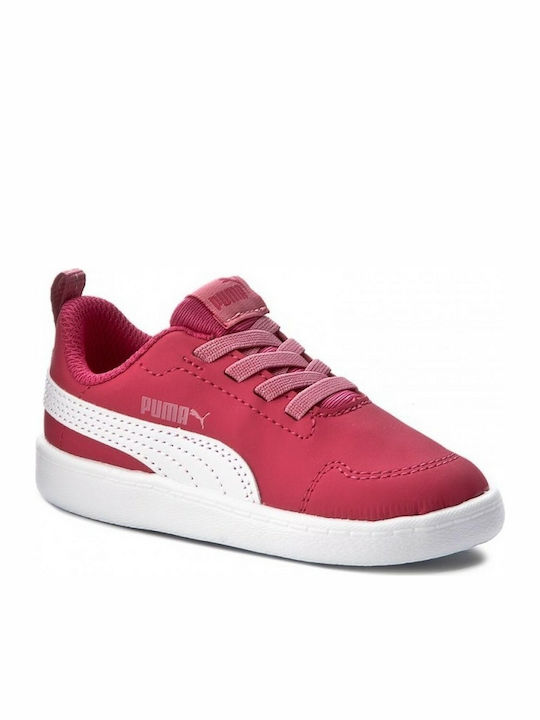 Puma Kinder-Sneaker Courtflex Fuchsie