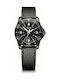 Victorinox Maverick Watch with Black Leather Strap