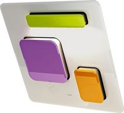 Elica Feel Euphoria Καμινάδα 80cm Πολύχρωμη