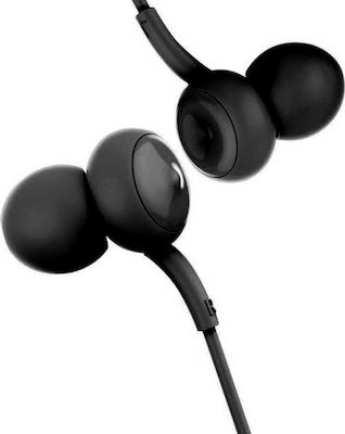 Remax RM-510 In-Ear Freihändig Kopfhörer mit Stecker 3.5mm Schwarz