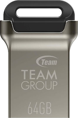 TeamGroup C162 64GB USB 3.0 Stick Argint