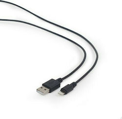 Cablexpert USB-A to Lightning Cable Black 1m (CC-USB2-AMLM-1M) Cablexpert USB-A to Lightning Cable Black 1m (CC-USB2-AMLM-1M)