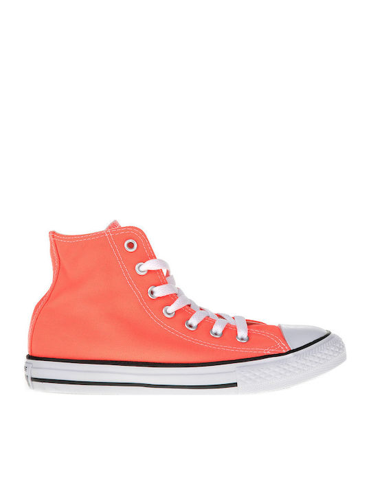 Chuck Taylor All Star All Star Παιδικά Sneakers High Πορτοκαλί