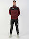 Givova Tuta Visa Set Sweatpants with Rubber Burgundy