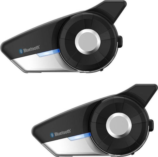 Sena 20S EVO Pack Dual Intercom for Riding Helmet with Bluetooth