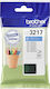 Brother LC3217 InkJet Printer Ink Cyan (LC-3217C)