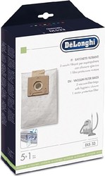 De'Longhi DLS33 Vacuum Cleaner Bags 5pcs Compatible with Delonghi Vacuum Cleaners