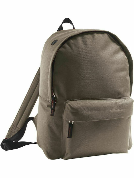 Sol's Rider Armee Schulranzen Rucksack Junior High-High School in Braun Farbe 16Es