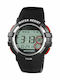 Xonix Digital Men's Watch 46mm Battery with Black Rubber Strap