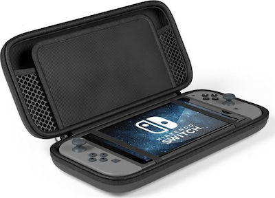 Hardpouch Nintendo Switch Black Tesatura Caz de transport pentru Consolă Comutator / Comutator OLED Negru