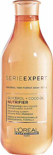 L'Oréal Professionnel Serie Expert Nutrifier Glycerol & Coco Oil Σαμπουάν Αναδόμησης/Θρέψης & Ενυδάτωσης για Όλους τους Τύπους Μαλλιών 300ml