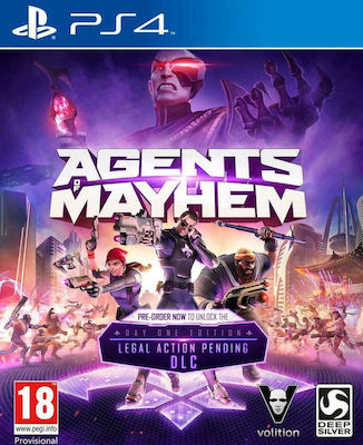 Agents Of Mayhem PS4 Game (Used)