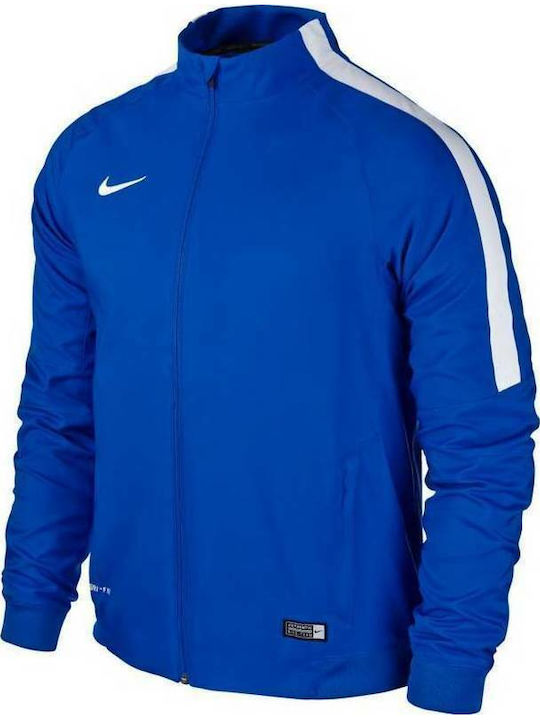 Nike Squad 15 Sideline Woven Jacket Men s Cardigan Blue 645476 463