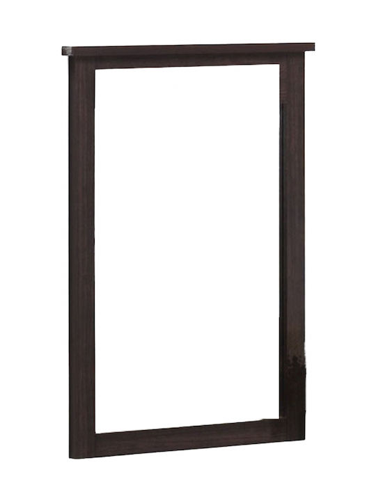 Woodwell Καθρέπτης Τοίχου με Μαύρο Ξύλινο Πλαίσιο 93x72cm