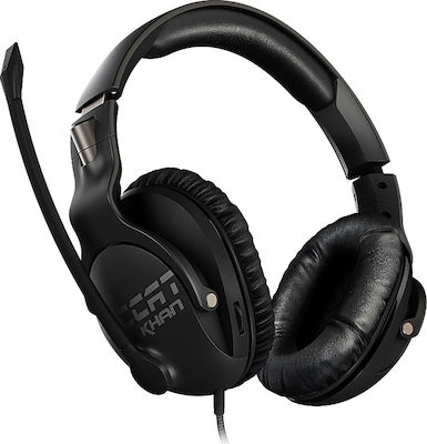 Roccat Khan Pro Über Ohr Gaming-Headset mit Verbindung 3,5mm Schwarz