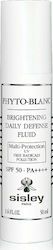 Sisley Paris Phyto-Blanc Brightening Daily Defense Fluid Cremă Lichidă Față Ziua cu SPF50 pentru Hidratare 50ml