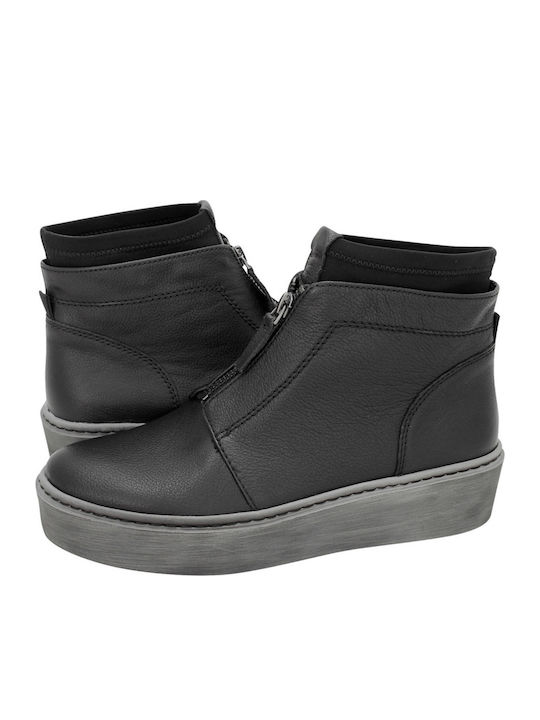 Tamaris Femei Flatforms Sneakers Negre 1-25499-29-001